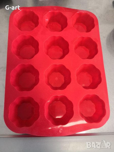 Силиконова форма за мъфини , снимка 1