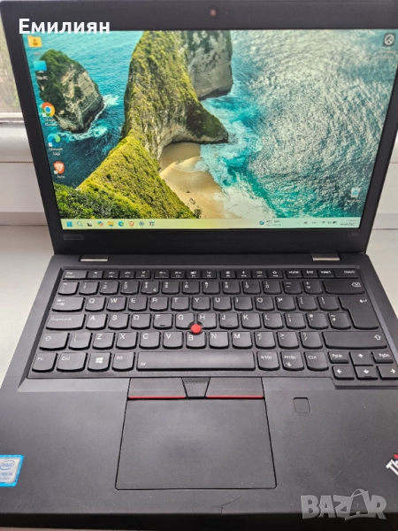 Компактен четириядрен лаптоп Lenovo  ThinkPad L390 i5-8265, снимка 1