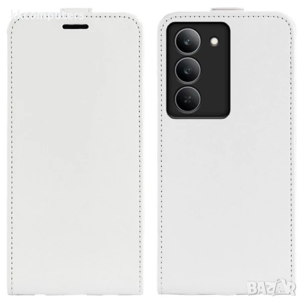 Realme 14x / Realme C75 Flip3 Кожен Калъф и Скрийн Протектор, снимка 1