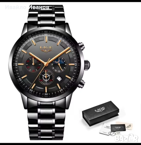 Мъжки часовник Lige - ръчен, снимка 1