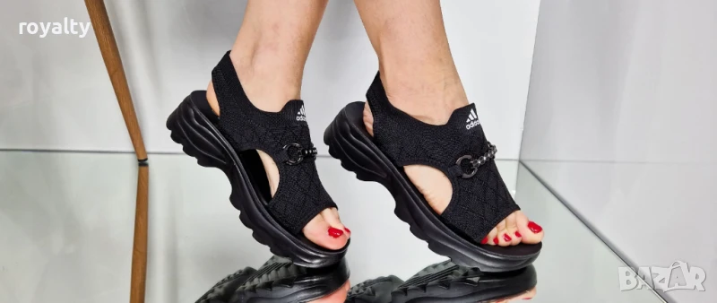 Adidas черни дамски сандали , снимка 1