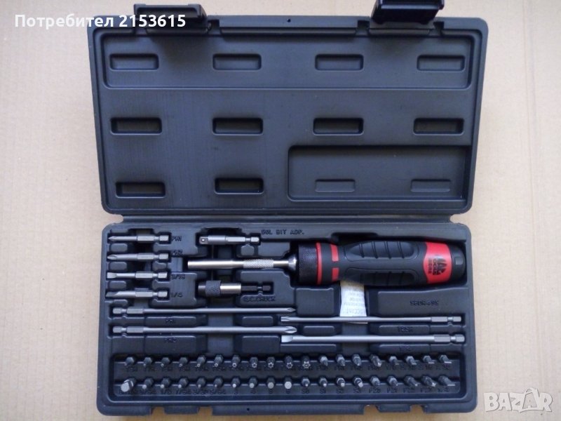 Mac Tools SBDR49S 49 части отвертка тресчотка с битове накрайници, снимка 1