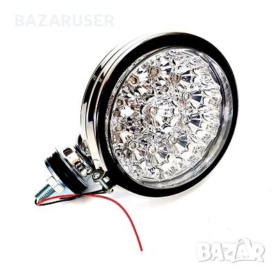 Халоген Фар за трактор  -LED HY-011-5" Ф13 см /63077/250695 , снимка 1