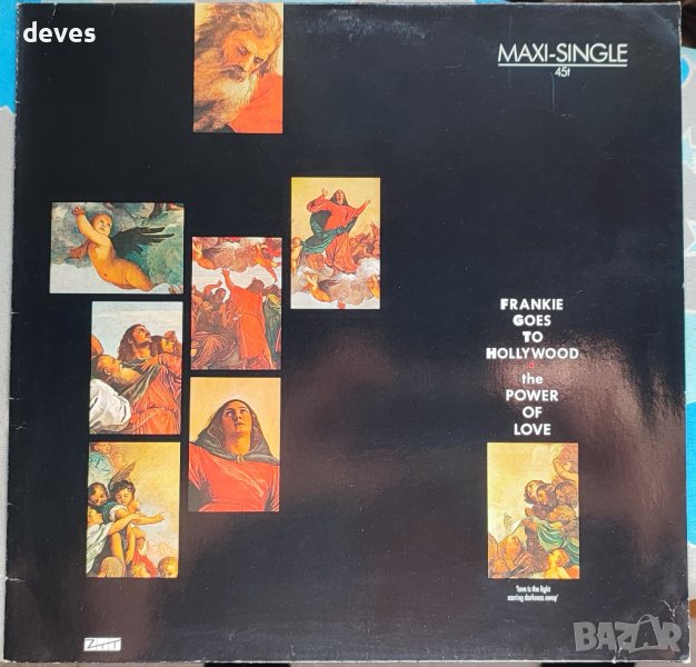 Frankie Goes To Hollywood - The Power Of Love 12", Maxi Single, P/Mixed, NM/VG+, снимка 1