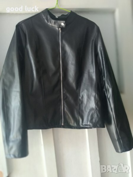 Ново кожено яке,подходящо за пролет и есен + 2 подаръка., снимка 1