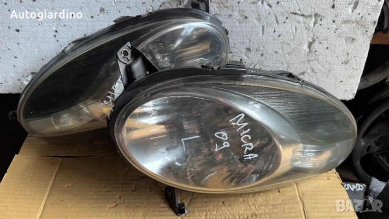 Оригинални Фарове зa Nissan Micra - 26060BG10B / 89074320 / 89074321, снимка 1