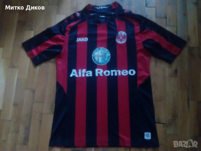 Айнтрахт Франфурт маркова футболна тениска Джако спонсор Алфа Ромео размер С, снимка 1
