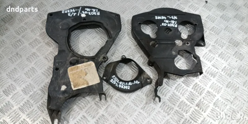 Ангренажни капаци Peugeot 307 1.6i 16v 2003г.	, снимка 1