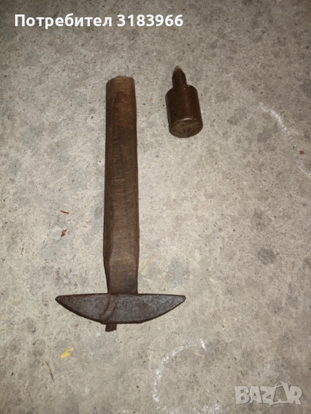 чук и наковалня за коса, снимка 1