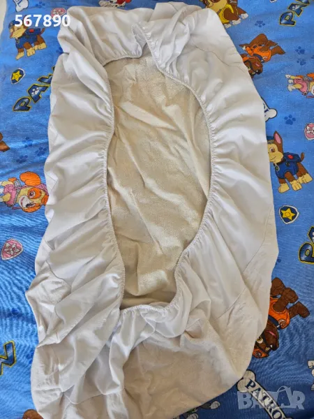 Памучен протектор за матрак, снимка 1