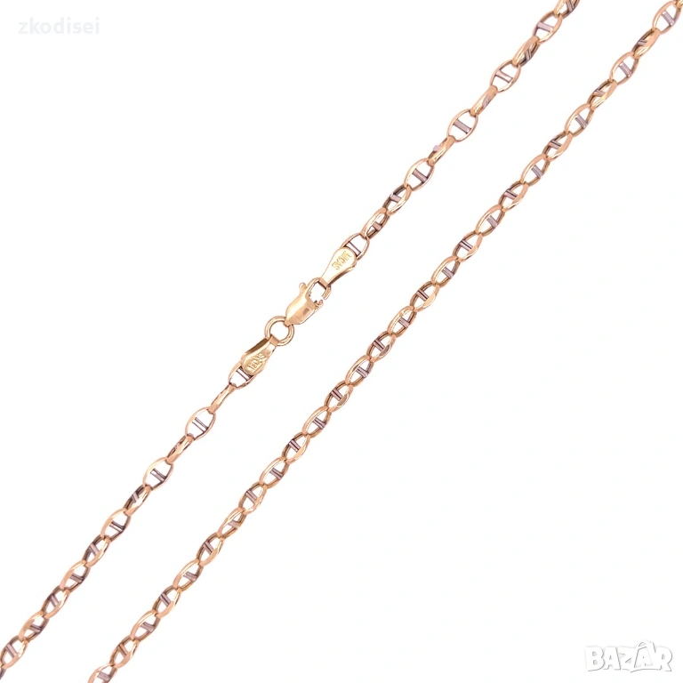 Златен синджир 4,77гр. 58,0см. 14кр. проба:585 модел:36150-6, снимка 1