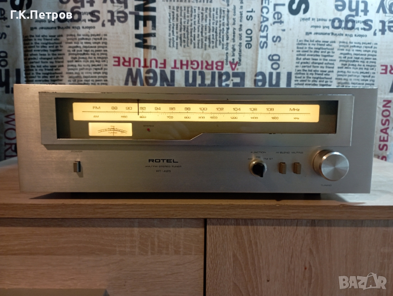 "Rotel"AM/FM Stereo Tuner RT-425/Стерео Тунер, снимка 1