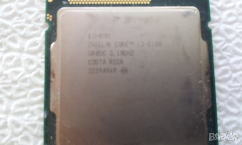  Процесор Intel Core I3 2100 socket1155 2ядра 4трейда 3.1 GHZ, снимка 1