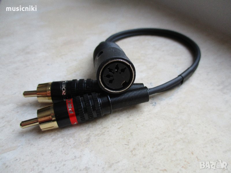 аудио кабел DIN 5 - cinc преходник, снимка 1