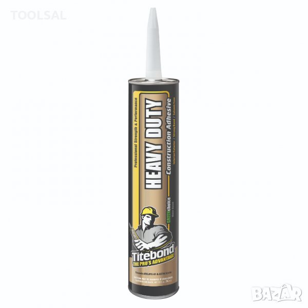 Строително лепило Titebond GREENchoice Heavy Duty, 311 g, снимка 1