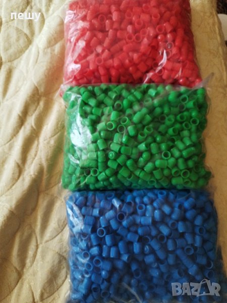  цветни капачки за вентили по 1000 броя х 1,5 стотинка, снимка 1