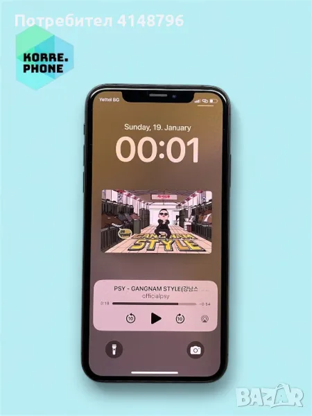 iPhone XS 64gb Space grey 76%, снимка 1