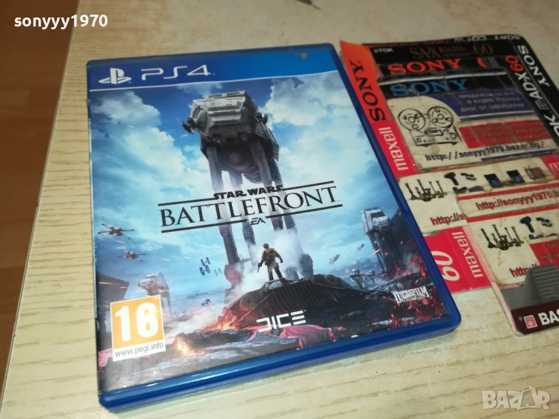 SONY PS4 GAME STAR WARS BATTELFRONT 0510251811, снимка 1
