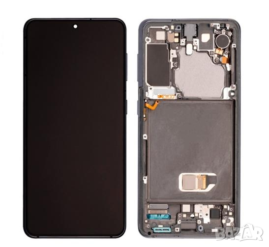 LCD Дисплей за Samsung SM-G991A S21 5G / GH82-27256A/ Тъч скрийн / Графит / Оригинал Service Pack, снимка 1