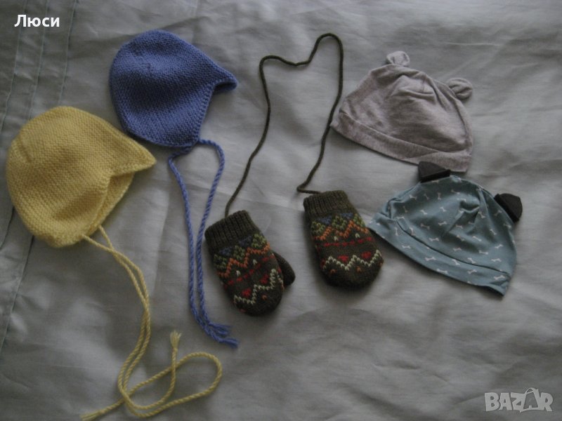 Плетени шапки за бебета, снимка 1