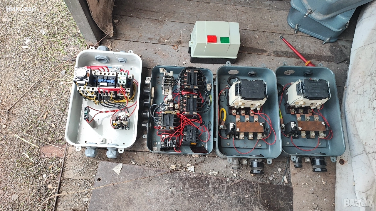 Ел материали Пускатели Прекъсвачи Контактори Предпазители Перфоратори ВЛДК и др., снимка 1