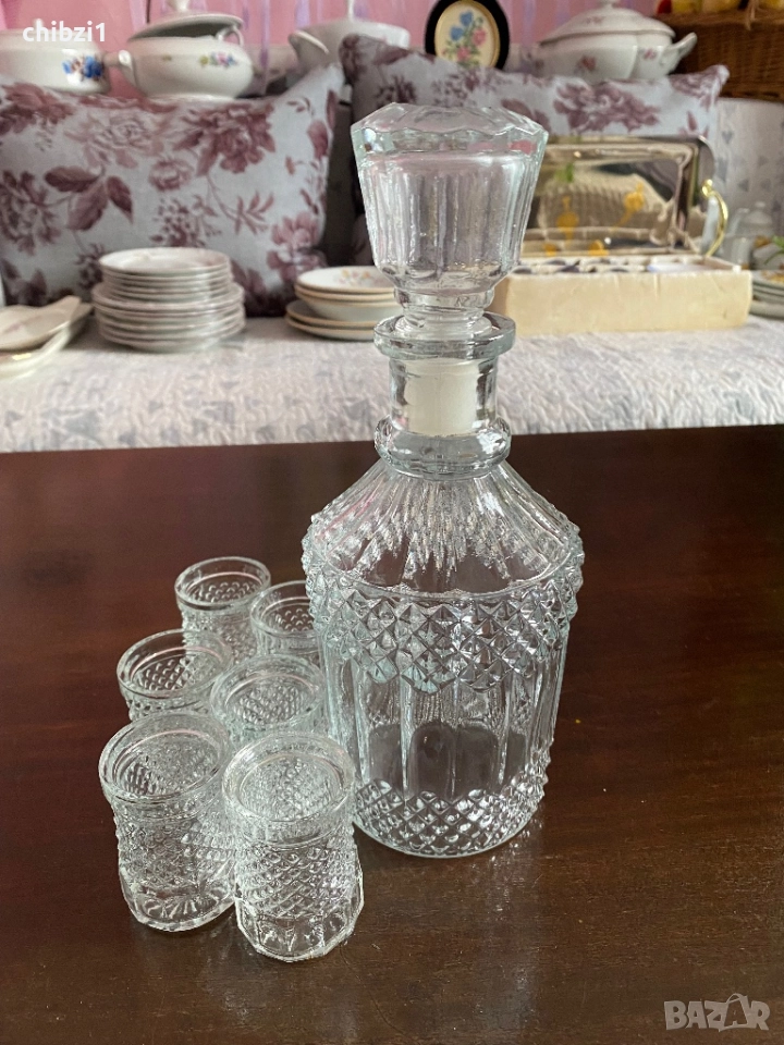 Ретро сервиз за аперитив, снимка 1