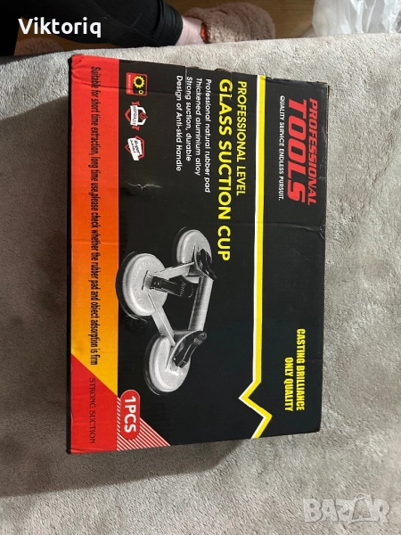 Тройна вендуза за стъкло, снимка 1