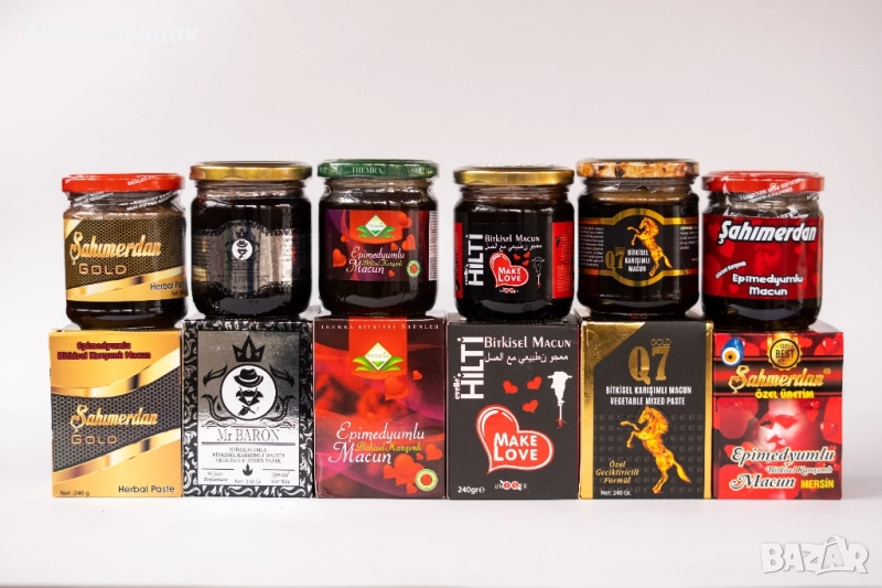 ТОП Маджун,епимедиум,сахимердан,Q7,стаг9000,шиладжит мумио/epimedium,sahimerdan,stag,titan,Shilajit, снимка 1