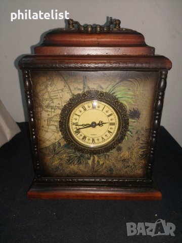 дървен часовник за подарък №1