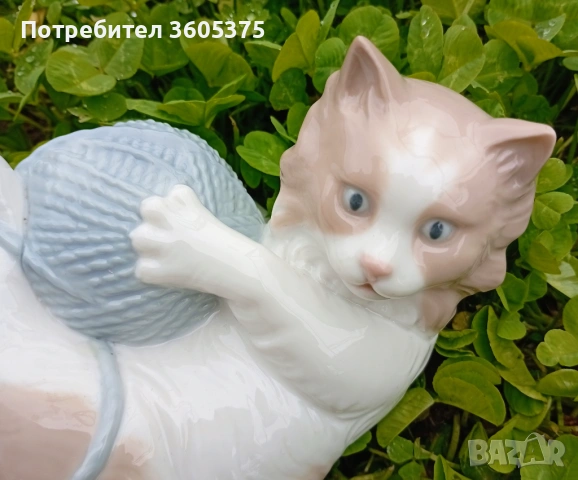 Испанска порцеланова фигура от NAO by Lladro , снимка 2 - Колекции - 54201029