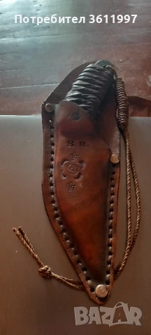 Нож, тежък, масивен за колекция, къмпинг, лов и риболов 