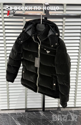 Prada Мъжко Зимно Яке С Качулка - 2 Цвята Код SK331, снимка 3 - Якета - 52599287