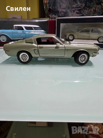 Ford shelby gt500 1968 (1:18), снимка 5 - Колекции - 53938270