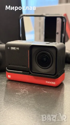 Insta360 RS + 4K mode lens