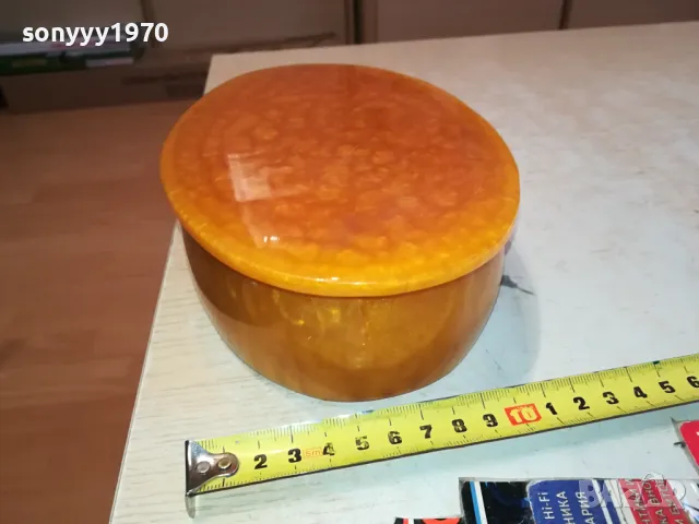 КРАСИВА КУТИЯ С КАПАК 0404251954, снимка 3 - Антикварни и старинни предмети - 49765715