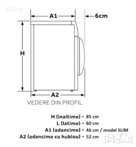 Пералня Lino в напълно работещо състояние, снимка 5 - Перални - 53886696