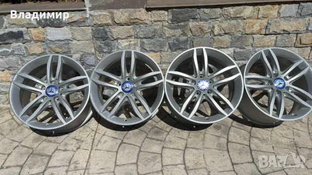 Джанти 17 спорт пакет Мерцедес Ц Класа w204, снимка 3 - Гуми и джанти - 50842086