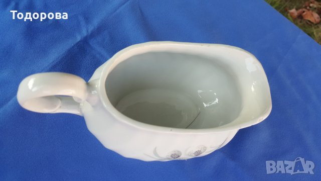 Порцеланова сосиера- "Китка" Нови пазар, снимка 3 - Чинии - 33772718