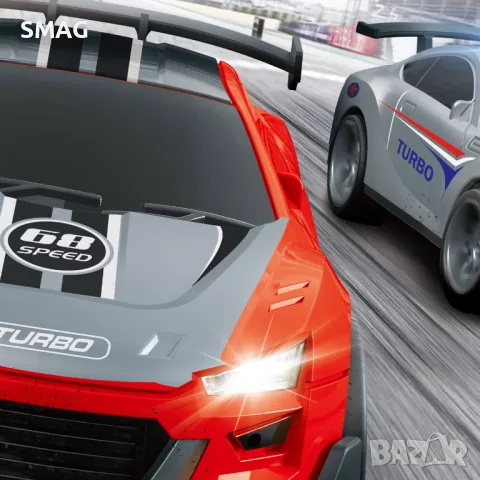 Състезателна писта с турбо автомобили и дистанционно управление S_1227282, снимка 3 - Коли, камиони, мотори, писти - 48012175