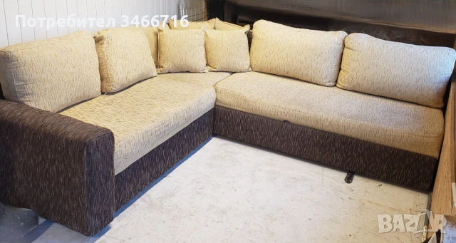Продава се ъглов диван, снимка 4 - Дивани и мека мебел - 51237090