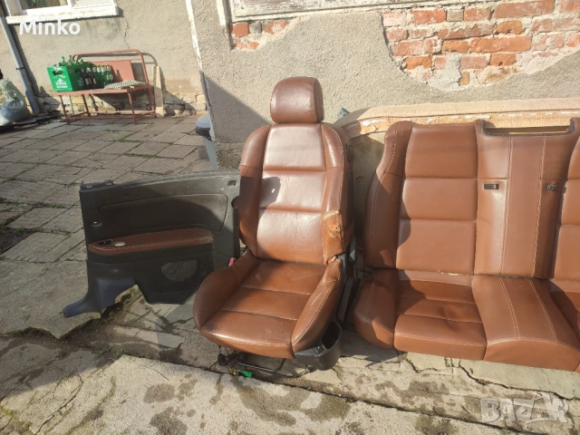 Кожена тапицерия интериор за Пежо 307сс г2004, снимка 5 - Части - 53011270