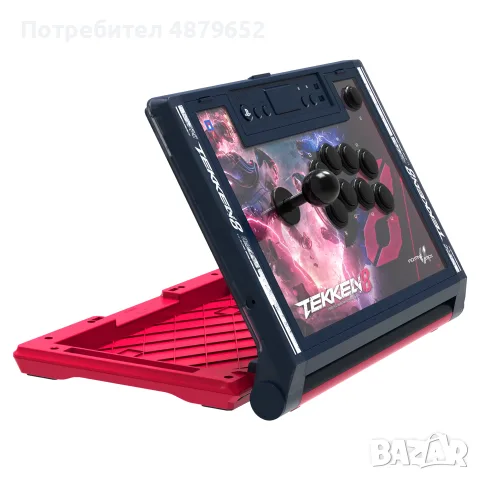 HORI Fighting Stick Alpha TEKKEN 8 Edition (PS5 / PS4 / PC) - Отлично състояние