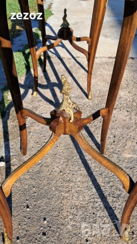 Антикварни маси с мрамор Луи 15, снимка 5 - Маси - 52771571