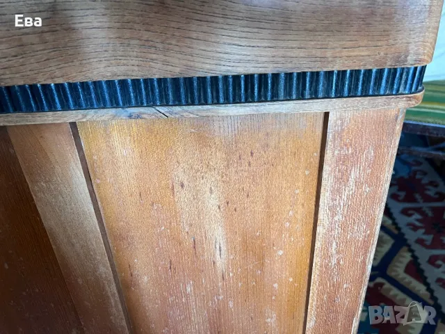 Старинно дървено легло, единична широчина, 190 см, снимка 2 - Антикварни и старинни предмети - 47303278