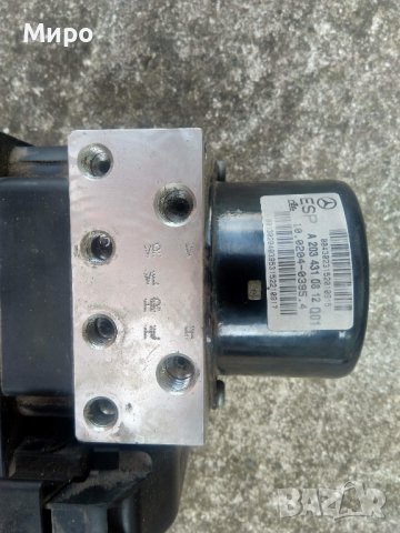 ABS помпа за Мерцедес С класа 203, снимка 4 - Части - 42887209