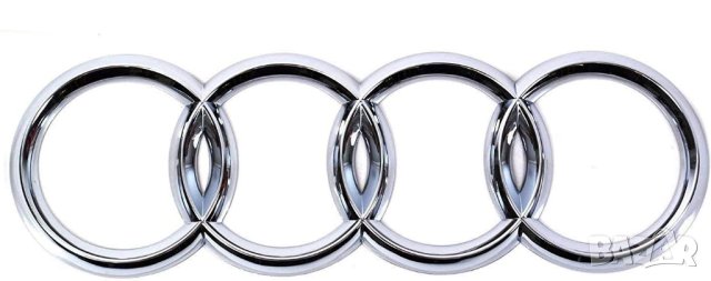емблема задна емблема Ауди Audi Q3 Q5 Q7 A6 A8 SQ5 216mm сива, снимка 2 - Аксесоари и консумативи - 42686978
