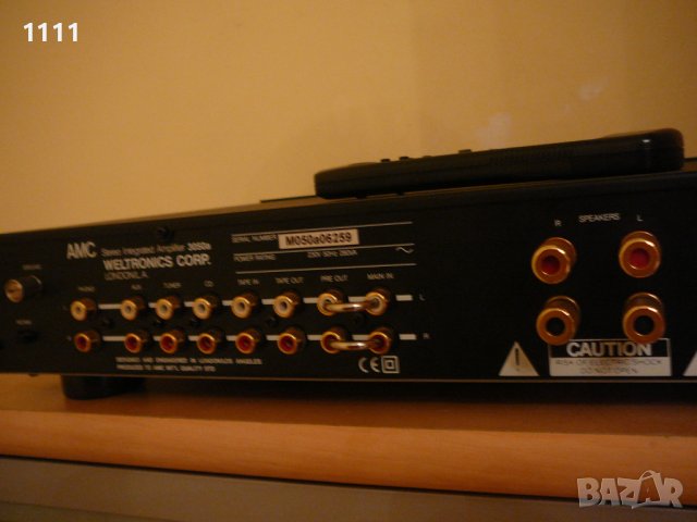 AMC 3050A, снимка 9 - Ресийвъри, усилватели, смесителни пултове - 36886542