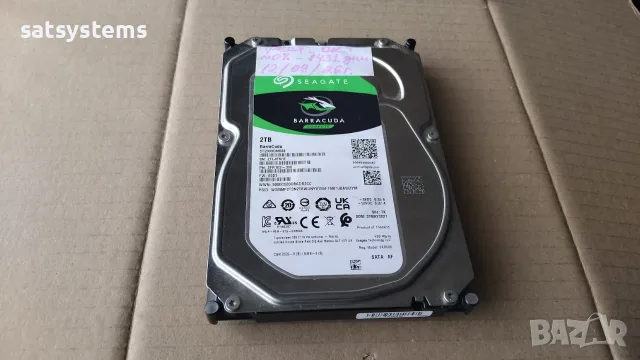 Хард диск Seagate Barracuda Compute ST2000DM008 2TB SATA 6.0Gb/s