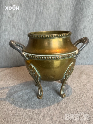 стар месингов съд 