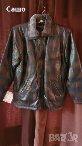 две чисто нови якета, шуба от телешка кожа и спортно Ереа